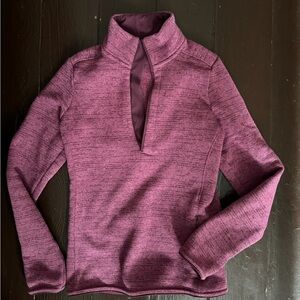Women's Purple Quarter Zip